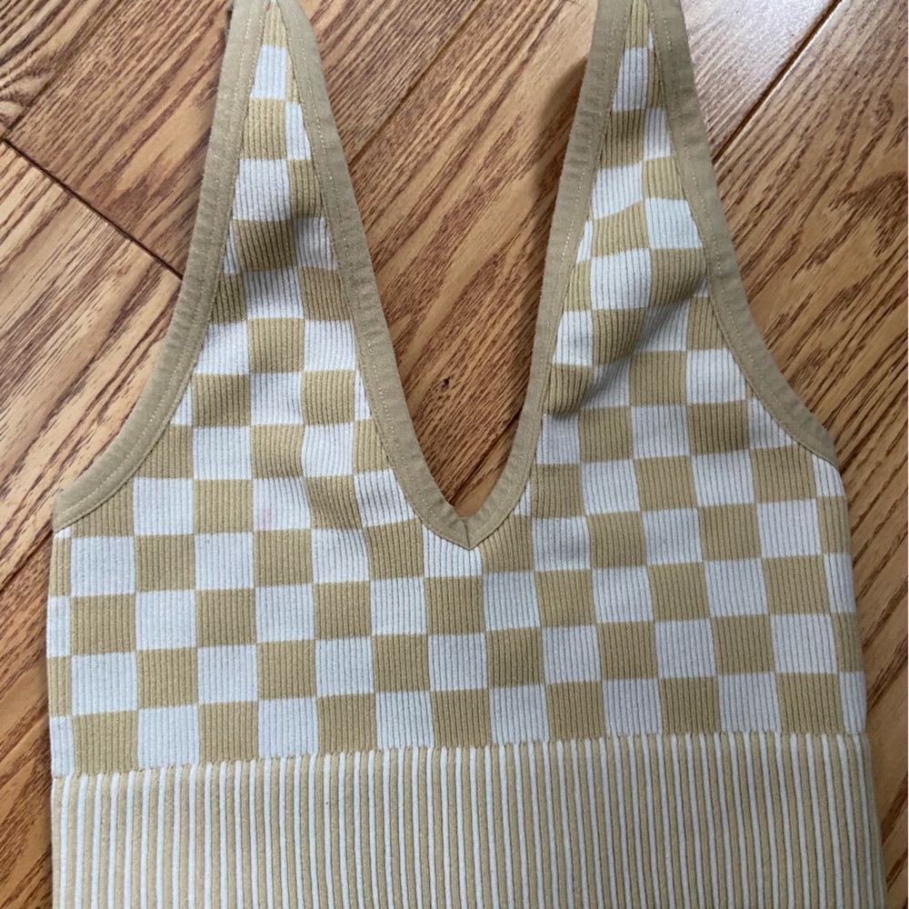 Garage crop top in XS